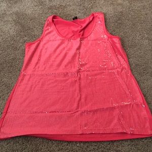 ✨Glittery ✨Hot Pink Maurices Top